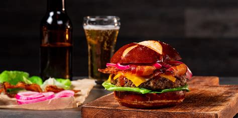 Bacon Bison Burger Recipe Sargento Foods Incorporated