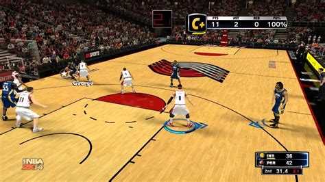 Nba 2k14 Gameplay 4 My Player Cz Koment Youtube