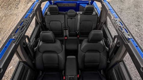 Interior Ford Bronco 2023