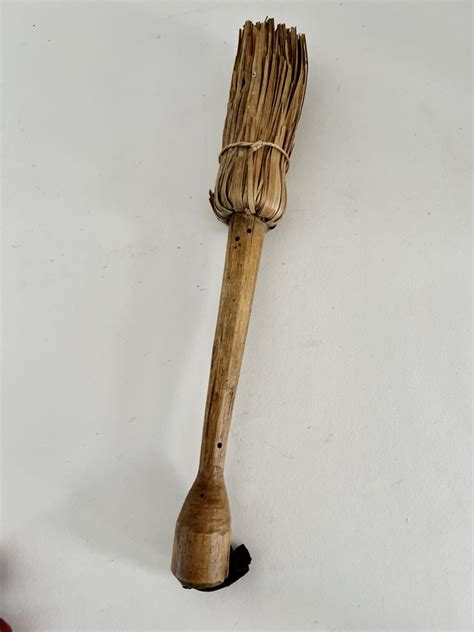 Sweet Small Shaved Broom Art Antiques Michigan