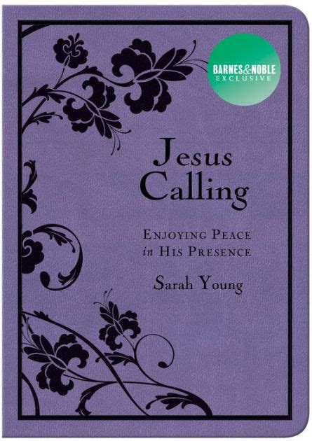 Jesus Calling Enjoying Peace In His Presence Deluxe Purple Black B