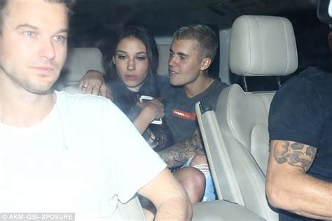 Justin Bieber Cosies Up To A Mystery Brunette In Brazil Daily Mail Online