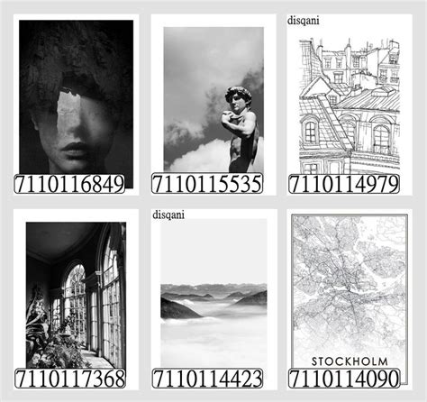 Black And White Bloxburg Decals Bloxburg Decal Codes Bloxburg Decals Images And Photos Finder