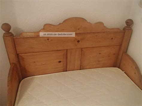It is also an ideal size for a single adult who sleeps. Antikes Bett 90 X 190 Mit Lattenrost Und Matratze