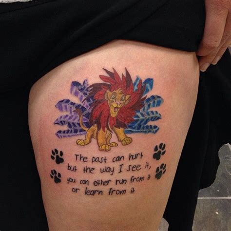 Meaningful Lion King Tattoo Ideas