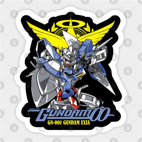 Exia Gundam Exia Gundam Sticker Teepublic