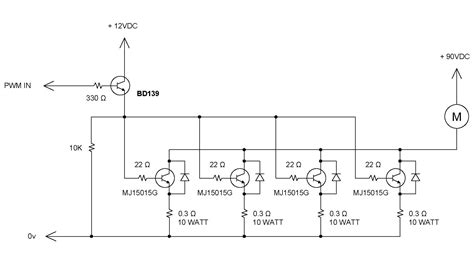 The circuit applies two oscillators/timers which are connected as a pulse width modulator. Building a PWM circuit to control a 90v DC motor at 20amps. Will this work? - Electrical ...