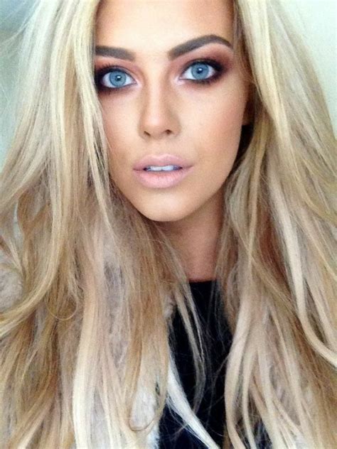 Pin By Nkt On Chloe Boucher Blonde Hair Blue Eyes Makeup Beauty