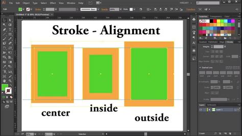 Stroke Alignment In Adobe Illustrator Quick Tips