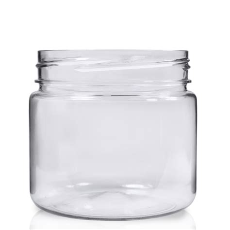 1 Litre Clear Plastic Jar Ideon Packaging