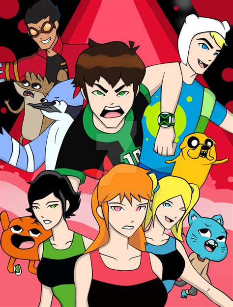 Cartoon Network Characters Crossover