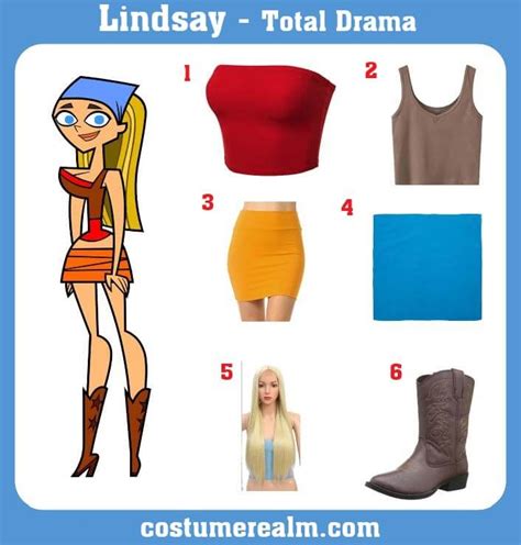 Dress Like Lindsay From Total Drama Total Drama Lindsay Costume