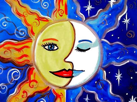 Day And Night Painting By Karen Conine Pixels