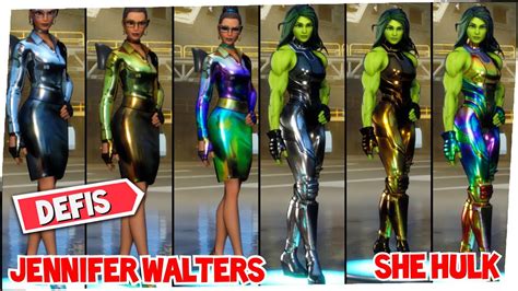 The first challenge is simple. FORTNITE : Skin Jennifer Walters et She Hulk, défis de l ...