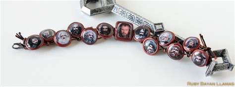 Learn Something New Resin And Polymer Clay Bracelet Inspired By The Hobbit