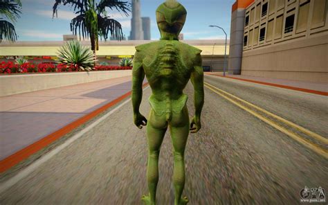 Alien Summer DLC Skin Para GTA San Andreas