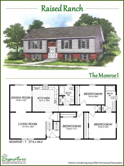 Split Level Ranch House Plans House Design And Styles