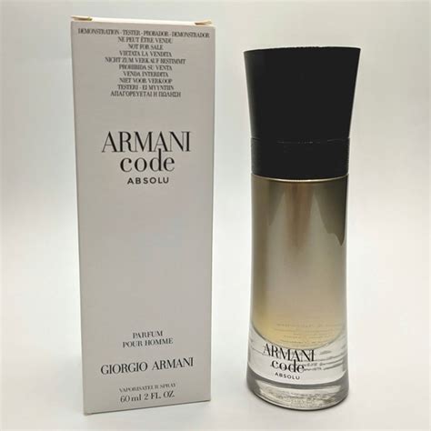 Giorgio Armani Code Absolu Eau De Parfum Tester Mundo Dos Decants