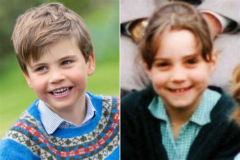 Prince Louis Is Mom Kate Middleton S Twin In Birthday Photos See Pics