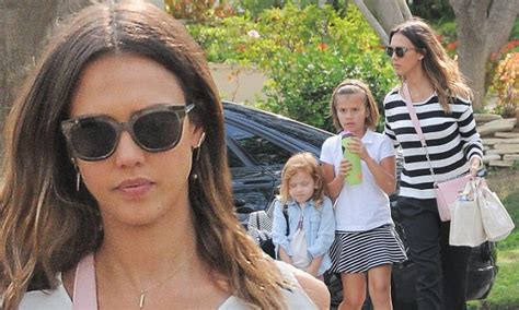 Jessica Alba And Daughter Honor Step Out In Matching Outfits In La