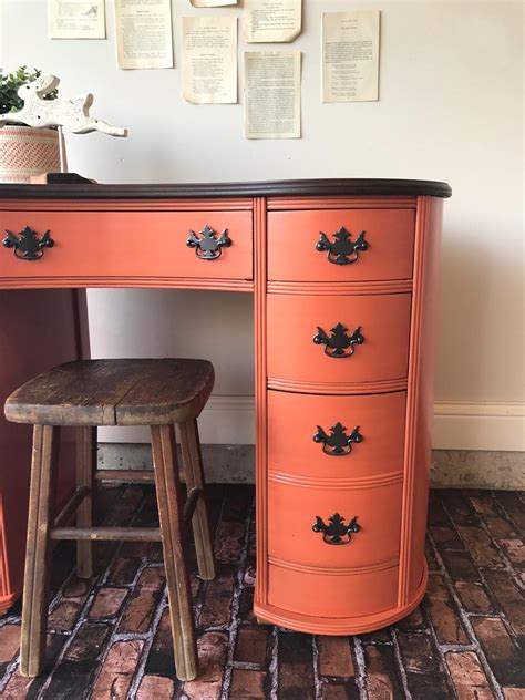 Bruised And Beat Up To Bold And Beautiful Pedestal Desk