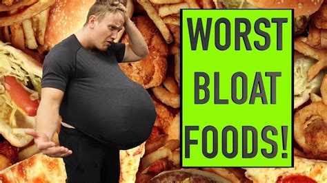 5 Worst Foods That Cause Bloating Youtube