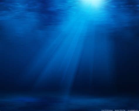 Deep Blue Ocean Underwater