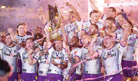 They are the only nrl team based in victoria and have won premierships in 1999 and 2012. Melbourne Storm win NRL grand final in front of over ...