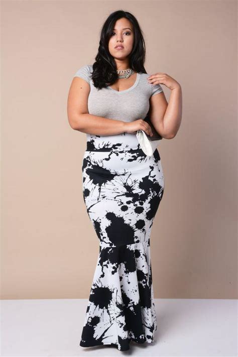 Outfits For Curvy Women Nice Flattering Plus Size Maxi Dresses