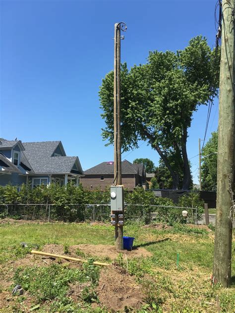 Need A Temporary Service Pole In Toronto Or Gta Pole Installation In