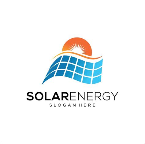 Sun Solar Energy Logo Design Template Solar Tech Logo Designs Idea