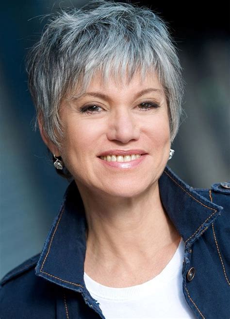 This world is filled with beautiful colors and our hairs are no exception to it. Short Gray Hairstyles for Older Women Over 50 - Gray Hair ...