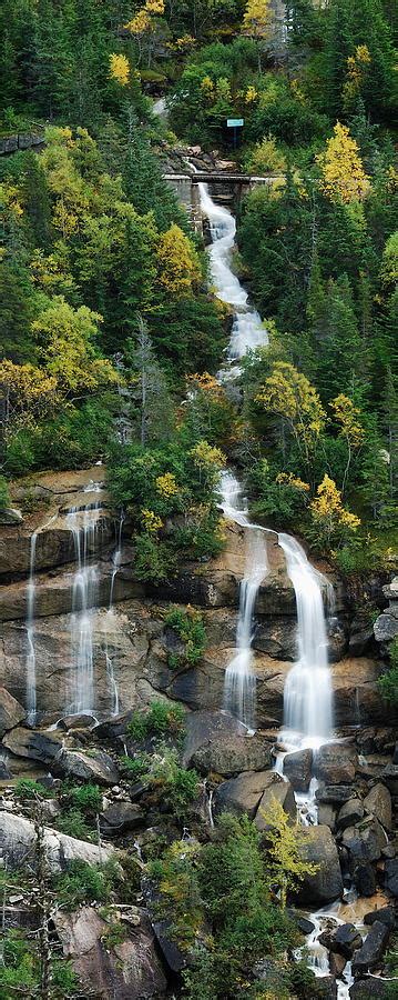 Skagway Waterfall Vertical Panorama Photograph By Michael Peychich