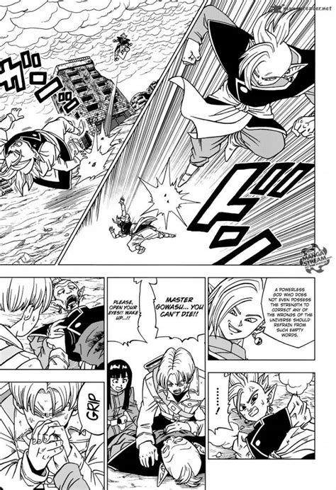 Songoku is stuck in the narutoverse. dragon ball super manga chapter 22 : scan and video ...
