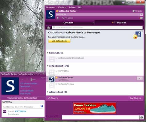 Instant messenger for facebook contacts and not only. Yahoo Messenger Free Download