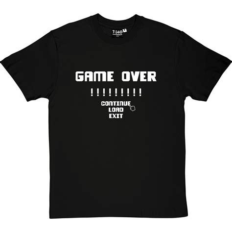 Game Over T Shirt Redmolotov