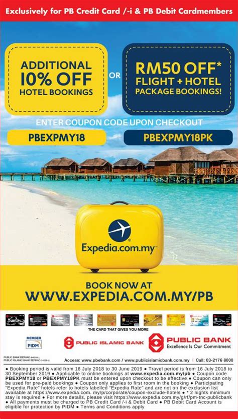 Citi bank credit card users: Public Bank Credit Card Promotion - Expedia.com.my