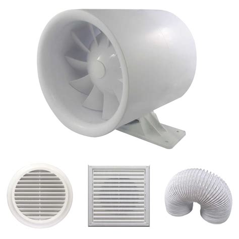 Blauberg 150mm Inline Exhaust Fan And Duct Kit Bunnings Warehouse