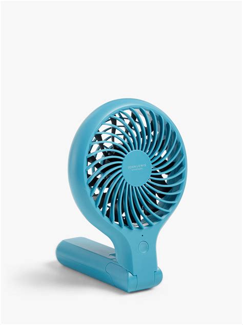John Lewis And Partners Handheld And Foldable Desk Fan 4 Inch At John