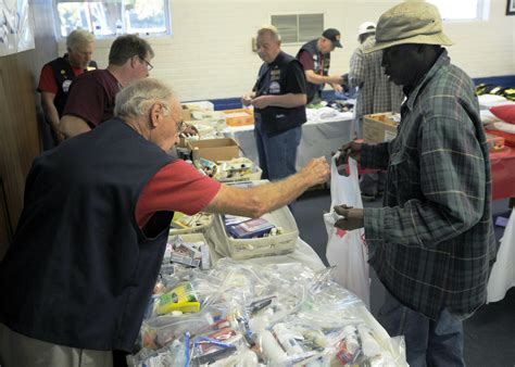 Stand Down Serves Homeless Veterans In Charleston Air Force
