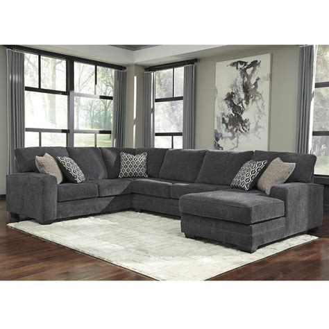 Signature Design By Ashley Tracling 3 Piece Sectional With Right Arm