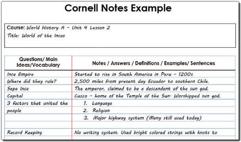 3 Effective Note Taking Methods Connections Academy