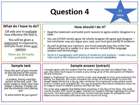 Revision and interactive lesson to help you with paper 2 question 4. KS4: English Language Revision - Okehampton College