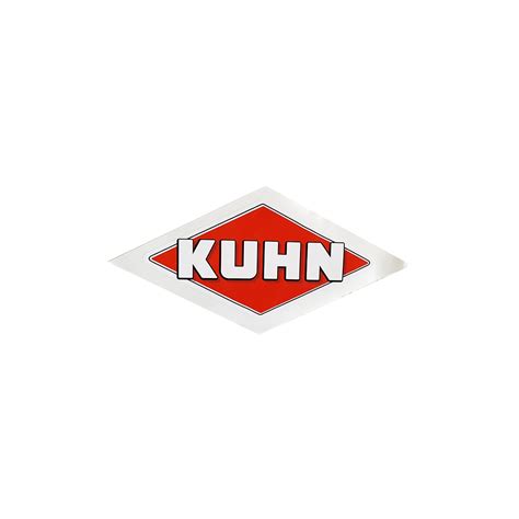 Logo Kuhn 153r Blanc RÉf K9500040 Kuhn
