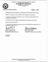 Military Academy Recommendation Letter Examples