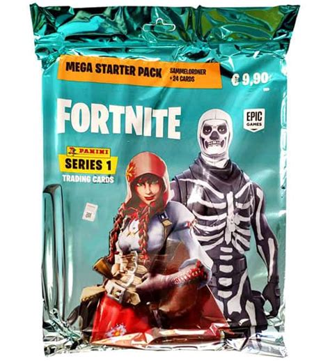 Once you've purchased a card or been lucky to receive one, the code will be on the back of the card. Panini Fortnite Trading Cards Series 1 Starter Pack, Stickerpoint