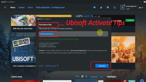 Activate Ubisoft Connect Find Activation Key For Ubisoft 2021 Youtube
