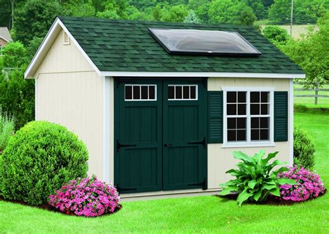 Deluxe Amish Storage Sheds 4 Outdoor