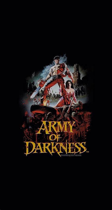Army Of Darkness Bloody Poster Digital Art By Brand A Fine Art America