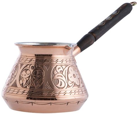 Copperbull Thickest Solid Hammered Copper Turkish Greek Arabic Coffee